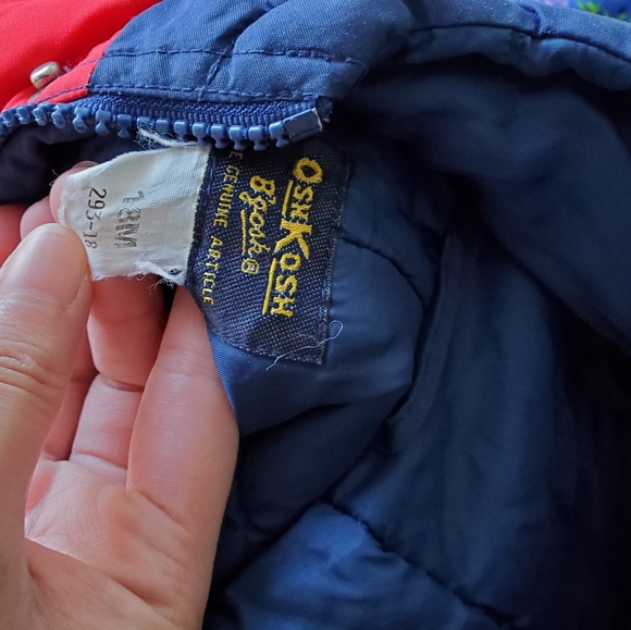 Oshkosh B'gosh Snowsuit Size 18 Months - Picture 8 of 9